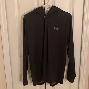 Under Armour Heatgear Hoodie - Black - Large